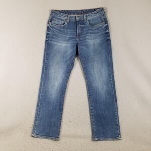 Buffalo David Bitton Jeans Mens 34x30 Blue Straight Leg We Are Denim Authentic